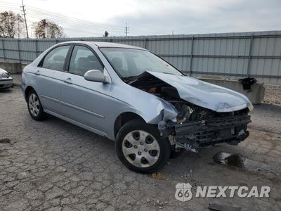 Czwarte zdjęcie samochodu z boku: 2006 KIA SPECTRA LX VIN:KNAFE121365347404 - miniatura