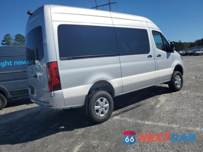 Trzecie zdjęcie samochodu z tyłu: 2023 MERCEDES-BENZ SPRINTER 2500 VIN:W1X4NBVY9PT124550 - miniatura
