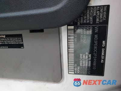 Zdjęcie 14 z 14 samochodu: 2015 MERCEDES-BENZ SPRINTER 2500 VIN:WD3PE8DC2F5998810 - miniatura