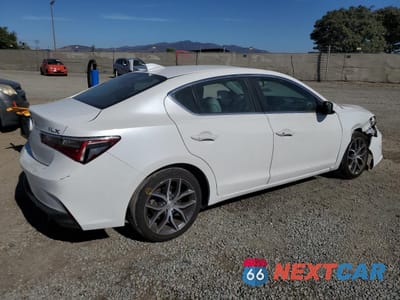 Trzecie zdjęcie samochodu z tyłu: 2022 ACURA ILX PREMIUM VIN:19UDE2F77NA001832 - miniatura