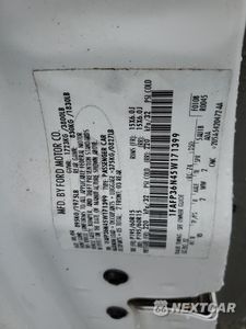 Zdjęcie 12 z 12 samochodu: 2005 FORD FOCUS ZXW VIN:1FAFP36N45W171399 - miniatura