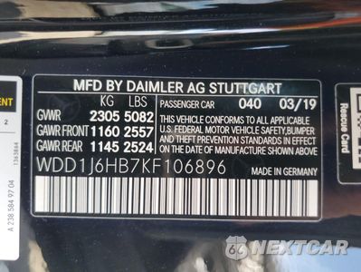 Zdjęcie 14 z 14 samochodu: 2019 MERCEDES-BENZ E 450 VIN:WDD1J6HB7KF106896 - miniatura