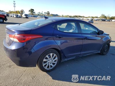 Trzecie zdjęcie samochodu z tyłu: 2011 HYUNDAI ELANTRA GLS VIN:5NPDH4AE3BH052515 - miniatura
