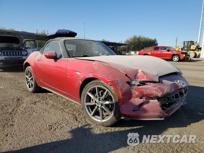 Czwarte zdjęcie samochodu z boku: 2017 MAZDA MX-5 MIATA GRAND TOURING VIN:JM1NDAD79H0121600 - miniatura