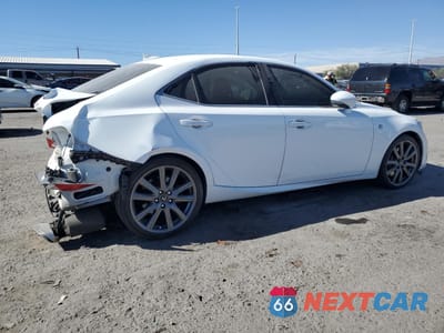 Trzecie zdjęcie samochodu z tyłu: 2017 LEXUS IS 200T VIN:JTHBA1D28H5047054 - miniatura