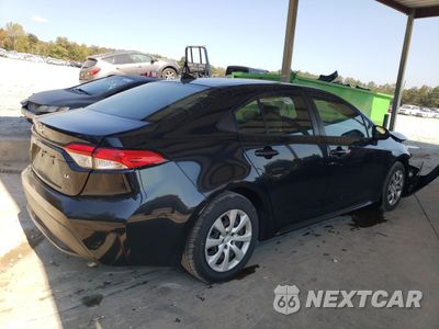 Trzecie zdjęcie samochodu z tyłu: 2020 TOYOTA COROLLA LE VIN:JTDEPRAE8LJ033567 - miniatura