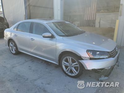 Czwarte zdjęcie samochodu z boku: 2015 VOLKSWAGEN PASSAT SE VIN:1VWBV7A34FC043482 - miniatura