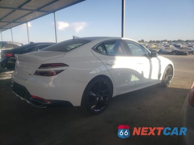 Trzecie zdjęcie samochodu z tyłu: 2023 GENESIS G70 BASE VIN:KMTG54TE5PU119469 - miniatura