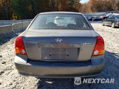 Zdjęcie 6 z 12 samochodu: 2005 HYUNDAI ACCENT GL VIN:KMHCG45C75U595637 - miniatura
