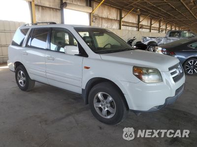 Czwarte zdjęcie samochodu z boku: 2006 HONDA PILOT EX VIN:5FNYF28516B011273 - miniatura