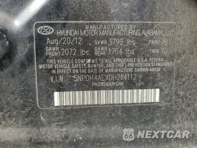 Zdjęcie 15 z 15 samochodu: 2013 HYUNDAI ELANTRA GLS VIN:5NPDH4AEXDH214112 - miniatura