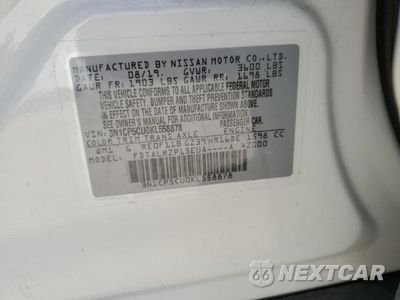 Zdjęcie 13 z 13 samochodu: 2019 NISSAN KICKS S VIN:3N1CP5CU0KL558878 - miniatura