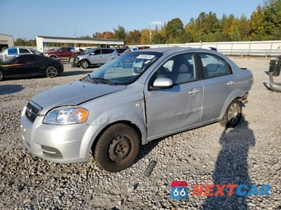 2007 CHEVROLET AVEO BASE KL1TD56607B129758 - główne zdjęcie licytacji z USA - miniatura