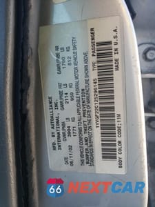 Zdjęcie 12 z 12 samochodu: 2002 MAZDA 626 LX VIN:1YVGF22C125296145 - miniatura