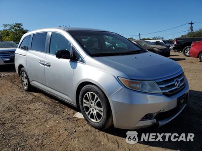 Czwarte zdjęcie samochodu z boku: 2011 HONDA ODYSSEY EX VIN:5FNRL5H4XBB074100 - miniatura