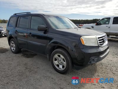 Czwarte zdjęcie samochodu z boku: 2012 HONDA PILOT LX VIN:5FNYF3H28CB026702 - miniatura