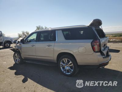 Drugie zdjęcie samochodu z przodu: 2021 CHEVROLET SUBURBAN K1500 HIGH COUNTRY VIN:1GNSKGKL6MR296606 - miniatura