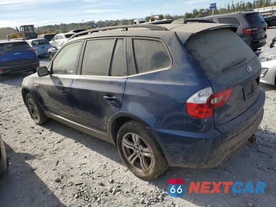 Drugie zdjęcie samochodu z przodu: 2006 BMW X3 3.0I VIN:WBXPA93416WG78475 - miniatura