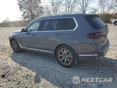 Drugie zdjęcie samochodu z przodu: 2024 BMW X7 XDRIVE40I VIN:5UX23EM05R9V57890 - miniatura