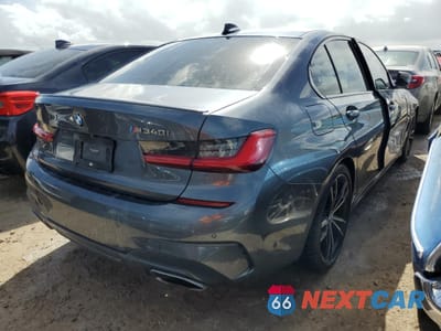 Trzecie zdjęcie samochodu z tyłu: 2020 BMW M340I VIN:WBA5U7C03LFH66546 - miniatura