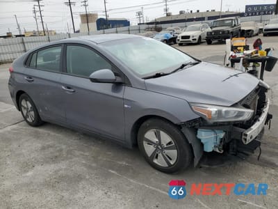 Czwarte zdjęcie samochodu z boku: 2019 HYUNDAI IONIQ BLUE VIN:KMHC65LC6KU180378 - miniatura