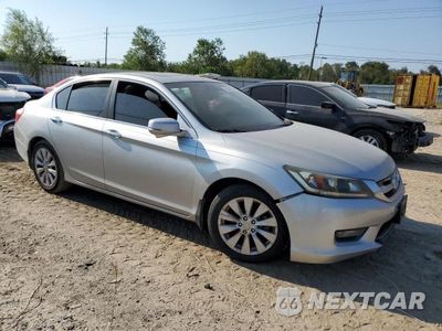 Czwarte zdjęcie samochodu z boku: 2014 HONDA ACCORD EXL VIN:1HGCR2F83EA151025 - miniatura