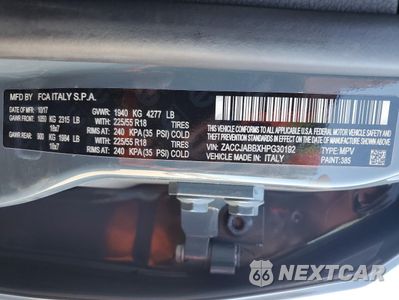 Zdjęcie 15 z 15 samochodu: 2017 JEEP RENEGADE LATITUDE VIN:ZACCJABBXHPG30192 - miniatura