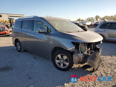 Czwarte zdjęcie samochodu z boku: 2012 NISSAN QUEST S VIN:JN8AE2KP2C9050544 - miniatura