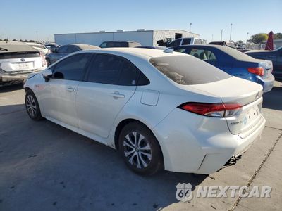 Drugie zdjęcie samochodu z przodu: 2020 TOYOTA COROLLA LE VIN:JTDEBRBE7LJ028616 - miniatura