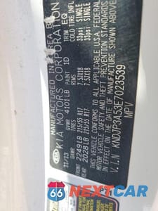 Zdjęcie 12 z 12 samochodu: 2014 KIA SOUL + VIN:KNDJP3A53E7023539 - miniatura