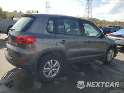 Trzecie zdjęcie samochodu z tyłu: 2014 VOLKSWAGEN TIGUAN S VIN:WVGBV3AXXEW518818 - miniatura