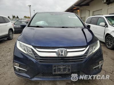 Piąte zdjęcie samochodu w środku: 2019 HONDA ODYSSEY EXL VIN:5FNRL6H67KB513762 - miniatura