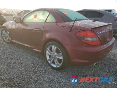 Drugie zdjęcie samochodu z przodu: 2011 MERCEDES-BENZ SLK 300 VIN:WDBWK5EA0BF238447 - miniatura