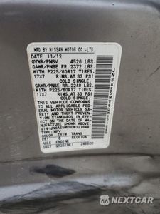 Zdjęcie 14 z 14 samochodu: 2013 NISSAN ROGUE S VIN:JN8AS5MV6DW121849 - miniatura