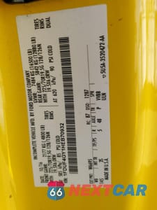 Zdjęcie 12 z 12 samochodu: 2017 FORD F450 SUPER DUTY VIN:1FDUF4GY1HEB70932 - miniatura