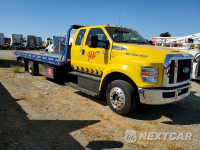 Czwarte zdjęcie samochodu z boku: 2019 FORD F650 SUPER DUTY VIN:1FDWX6DC5KDF08176 - miniatura