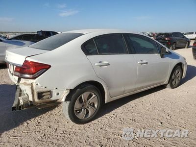 Trzecie zdjęcie samochodu z tyłu: 2013 HONDA CIVIC LX VIN:19XFB2F51DE073958 - miniatura