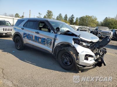 Czwarte zdjęcie samochodu z boku: 2022 FORD EXPLORER POLICE INTERCEPTOR VIN:1FM5K8AC7NGC23217 - miniatura