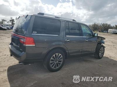 Trzecie zdjęcie samochodu z tyłu: 2016 LINCOLN NAVIGATOR SELECT VIN:5LMJJ2HT7GEL07117 - miniatura