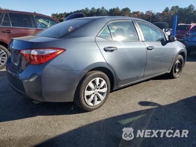 Trzecie zdjęcie samochodu z tyłu: 2014 TOYOTA COROLLA L VIN:2T1BURHE8EC017532 - miniatura