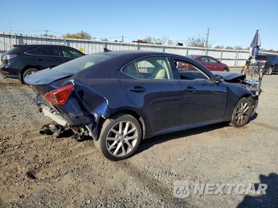 Trzecie zdjęcie samochodu z tyłu: 2012 LEXUS IS 250 VIN:JTHCF5C2XC5060346 - miniatura