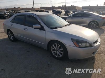Czwarte zdjęcie samochodu z boku: 2005 HONDA ACCORD LX VIN:1HGCM564X5A097509 - miniatura