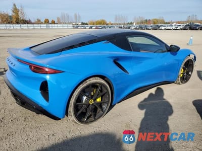 Trzecie zdjęcie samochodu z tyłu: 2024 LOTUS EMIRA FIRST EDITION VIN:SCCLEKAX9RHD11416 - miniatura