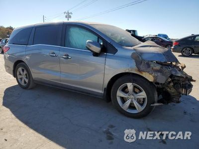 Czwarte zdjęcie samochodu z boku: 2020 HONDA ODYSSEY EX VIN:5FNRL6H54LB044476 - miniatura