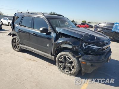 Czwarte zdjęcie samochodu z boku: 2021 FORD BRONCO SPORT OUTER BANKS VIN:3FMCR9C64MRA75065 - miniatura