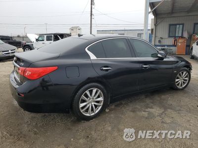Trzecie zdjęcie samochodu z tyłu: 2017 INFINITI Q50 PREMIUM VIN:JN1EV7APXHM732011 - miniatura