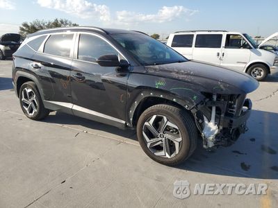 Czwarte zdjęcie samochodu z boku: 2022 HYUNDAI TUCSON SEL VIN:5NMJCCAE2NH158497 - miniatura