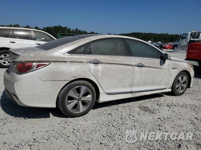 Trzecie zdjęcie samochodu z tyłu: 2012 HYUNDAI SONATA HYBRID VIN:KMHEC4A44CA054207 - miniatura