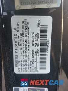 Zdjęcie 14 z 14 samochodu: 2008 NISSAN 350Z COUPE VIN:JN1BZ34D18M704065 - miniatura