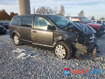 Czwarte zdjęcie samochodu z boku: 2019 DODGE GRAND CARAVAN SE VIN:2C4RDGBG3KR641585 - miniatura